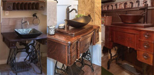 Rustic Rehab Singer Custom Vanities